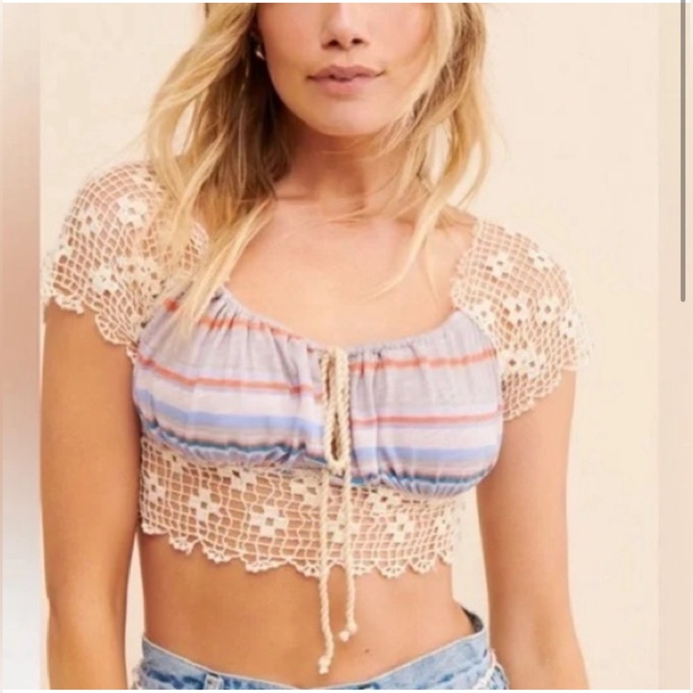 EUC Free People Aruba Top